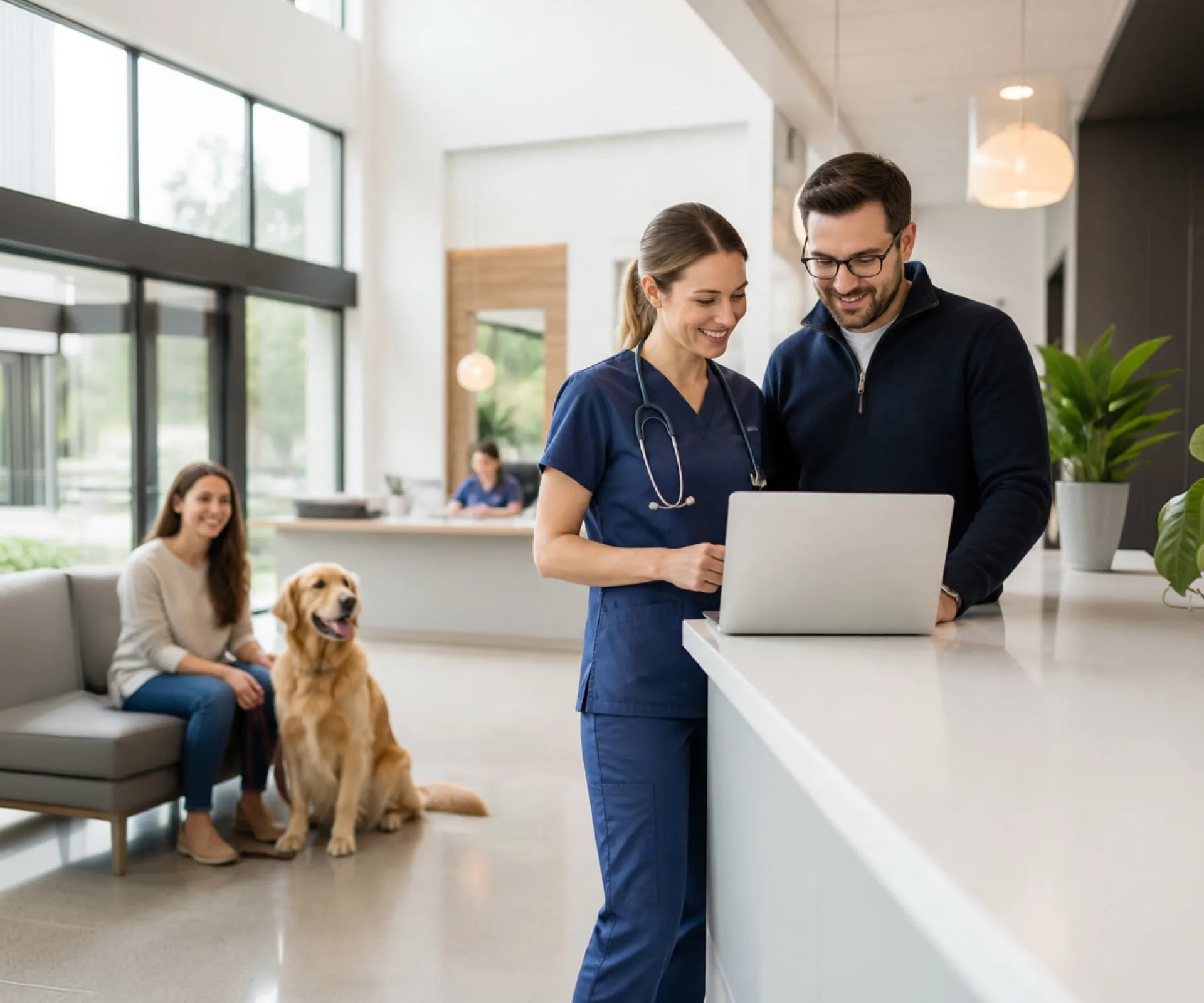 Veterinary clinic technology supported by cybersecurity services