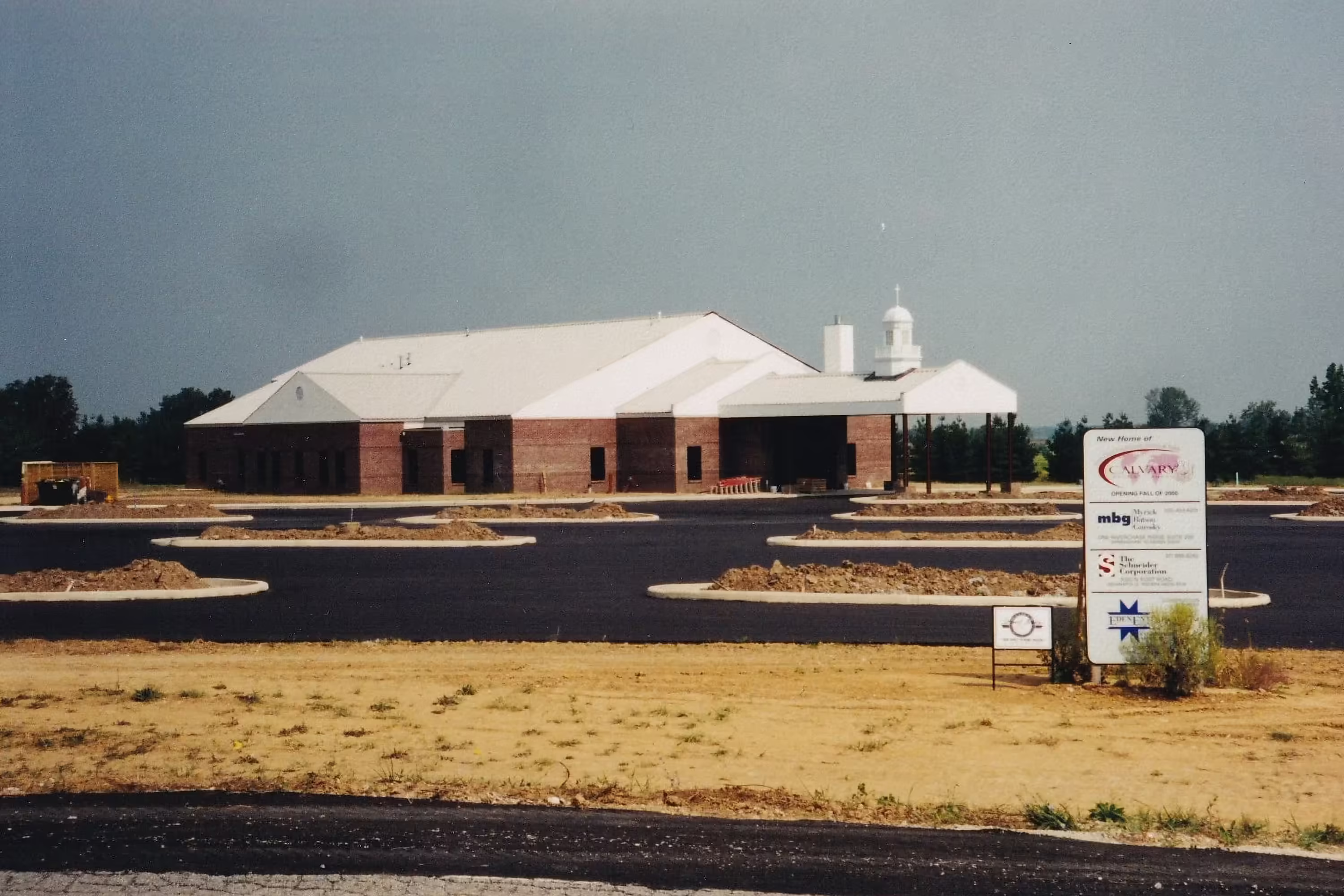 Calvary Church Construction Begins 2000