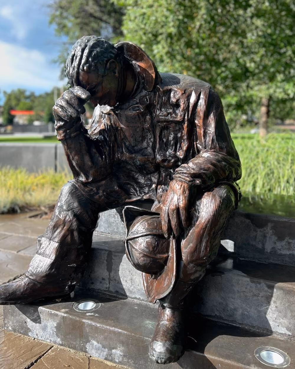 Fallen firefighter memorial statue, Colorado Springs