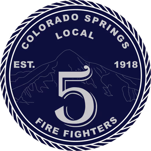 IAFF Local 5 coin — Est. 1918
