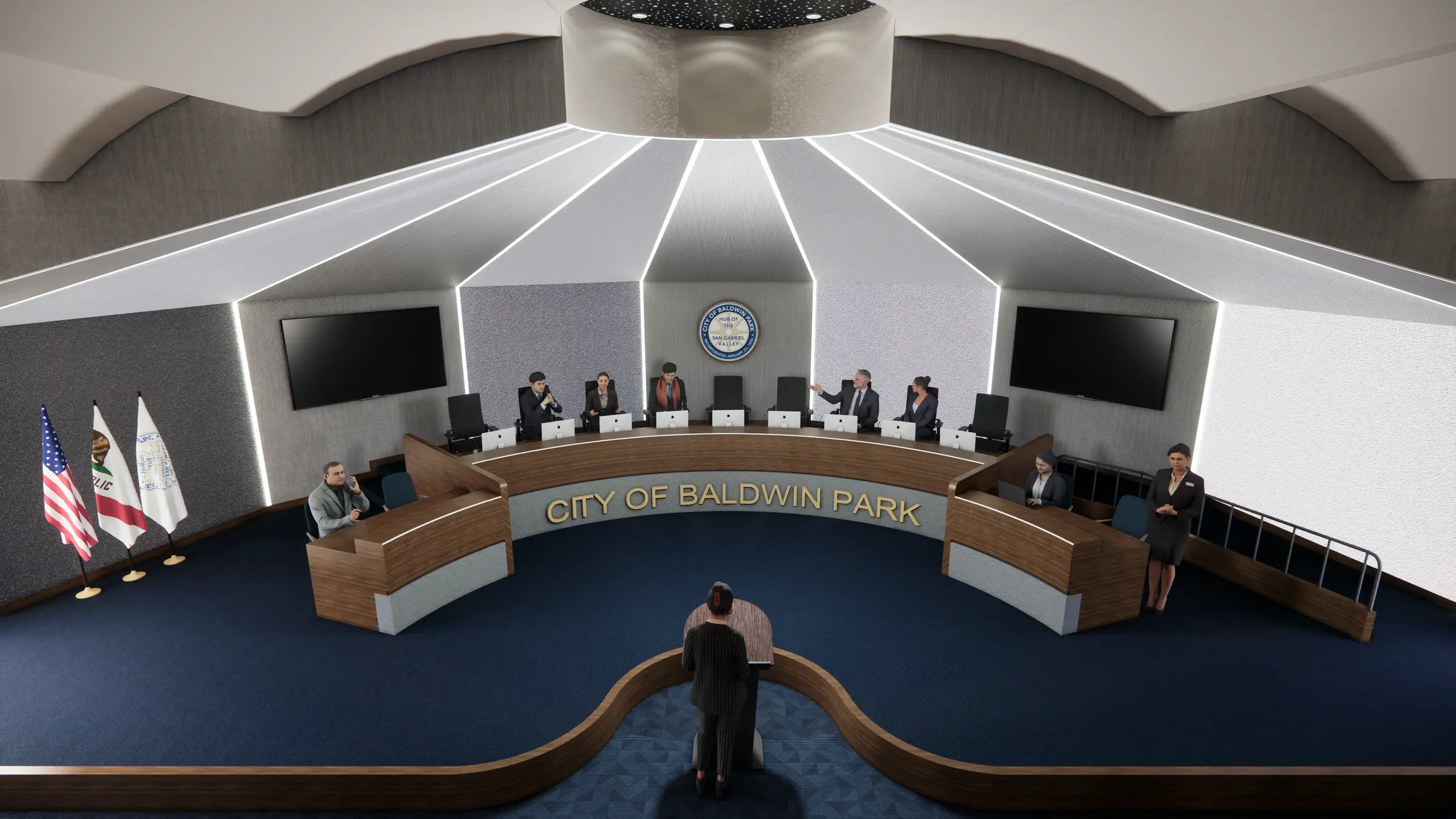 Baldwin Park Council Chamber — curated project view 2