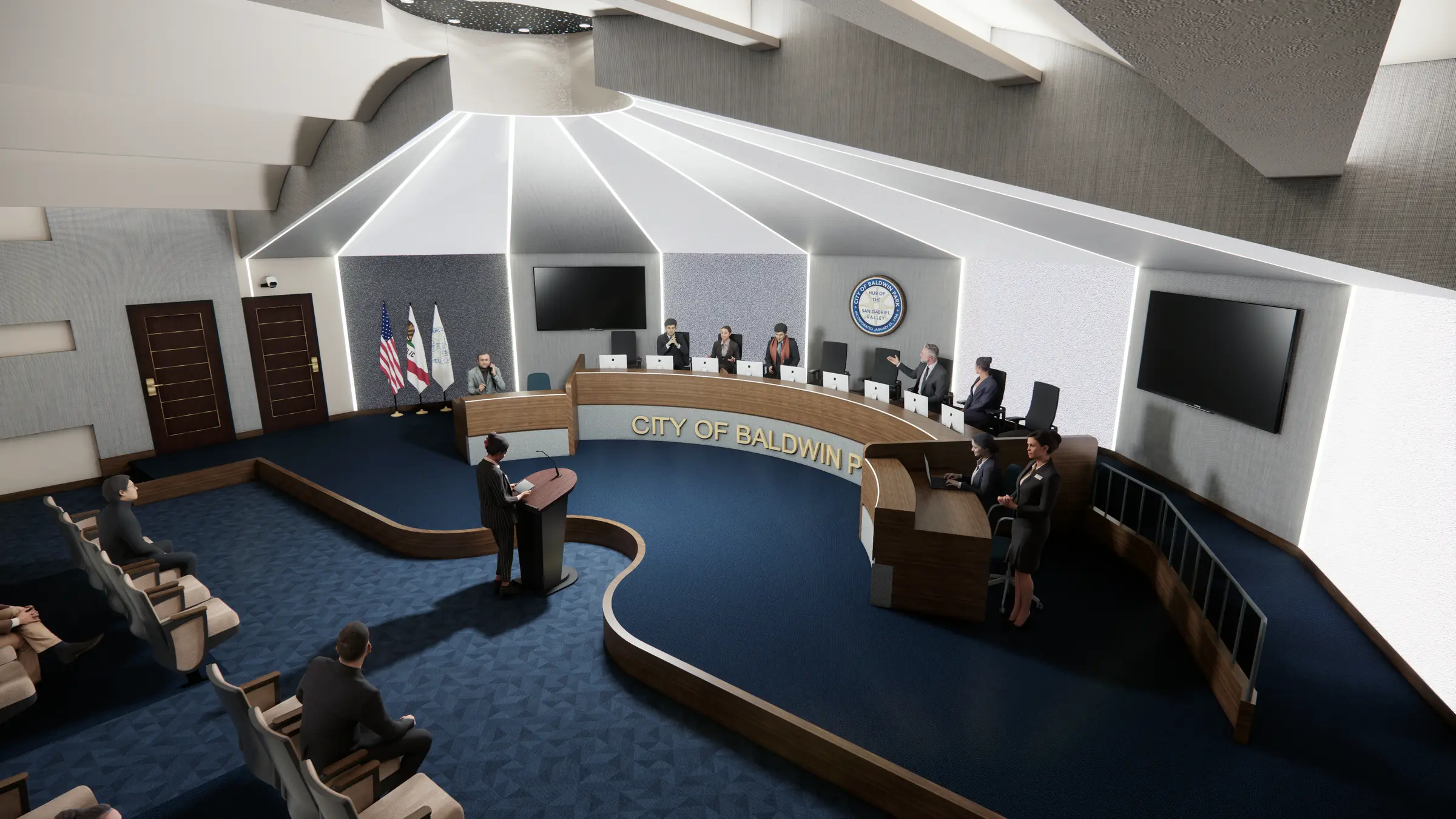 Baldwin Park Council Chamber — curated project view 3
