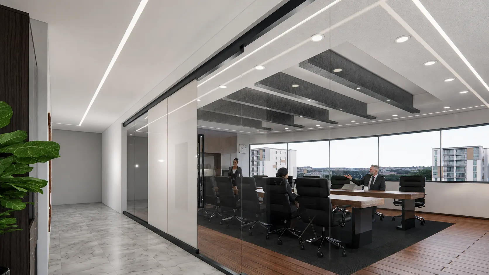 Montebello Transportation Facility Remodeling — Confrence Room (6)