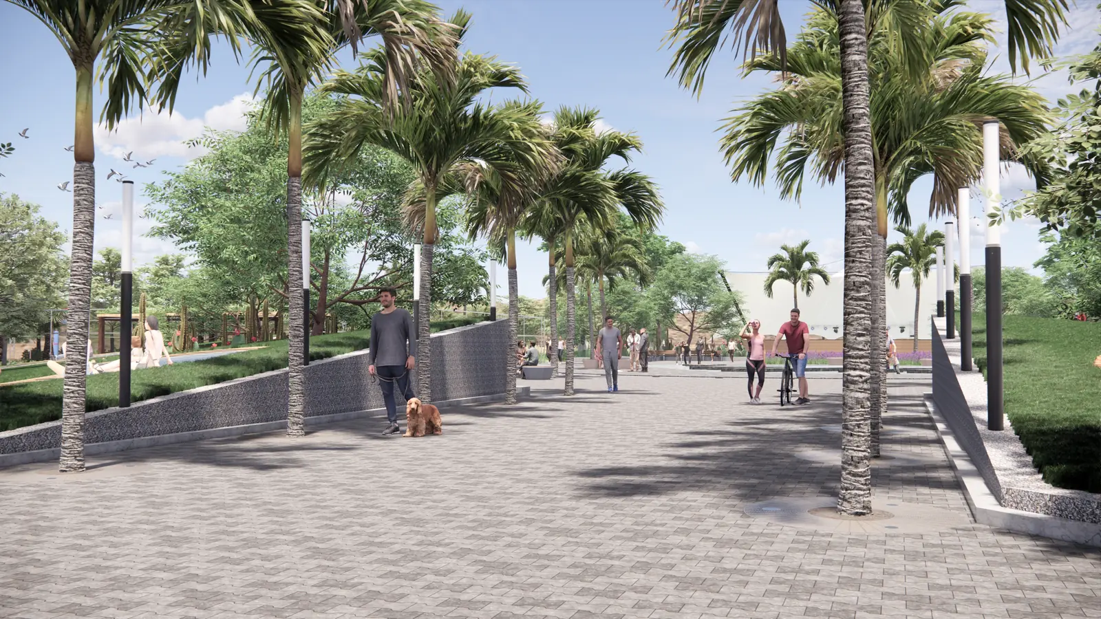 Bellflower Park — Adelanto Neighborhood Park 2023 Feb 24 - Render View 09
