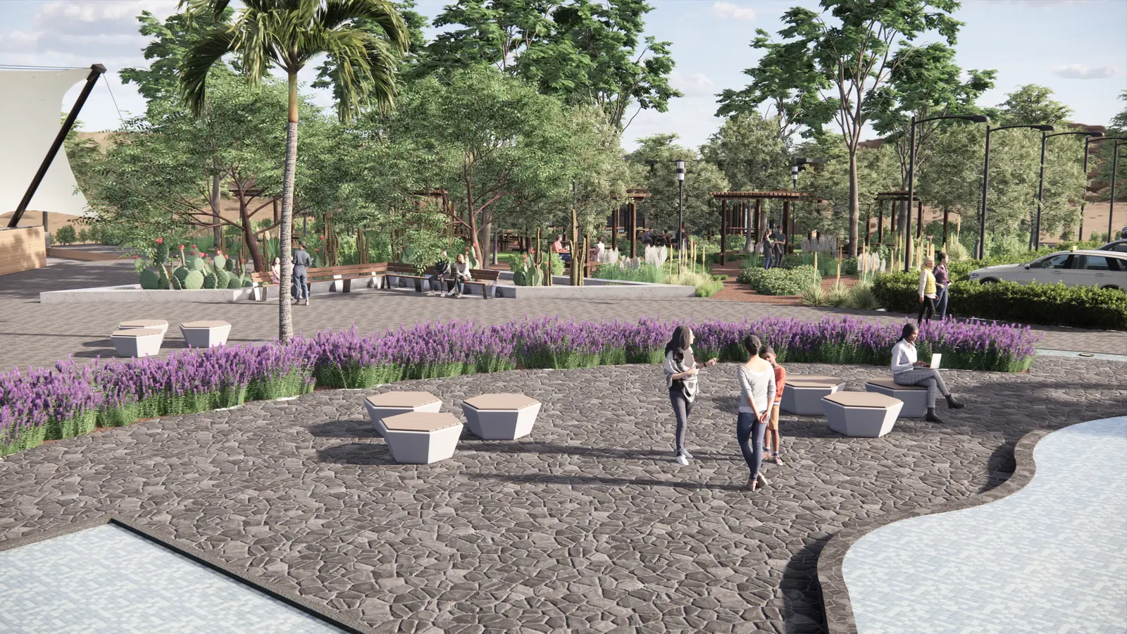 Bellflower Park — Adelanto Neighborhood Park 2023 Feb 24 - Render View 13