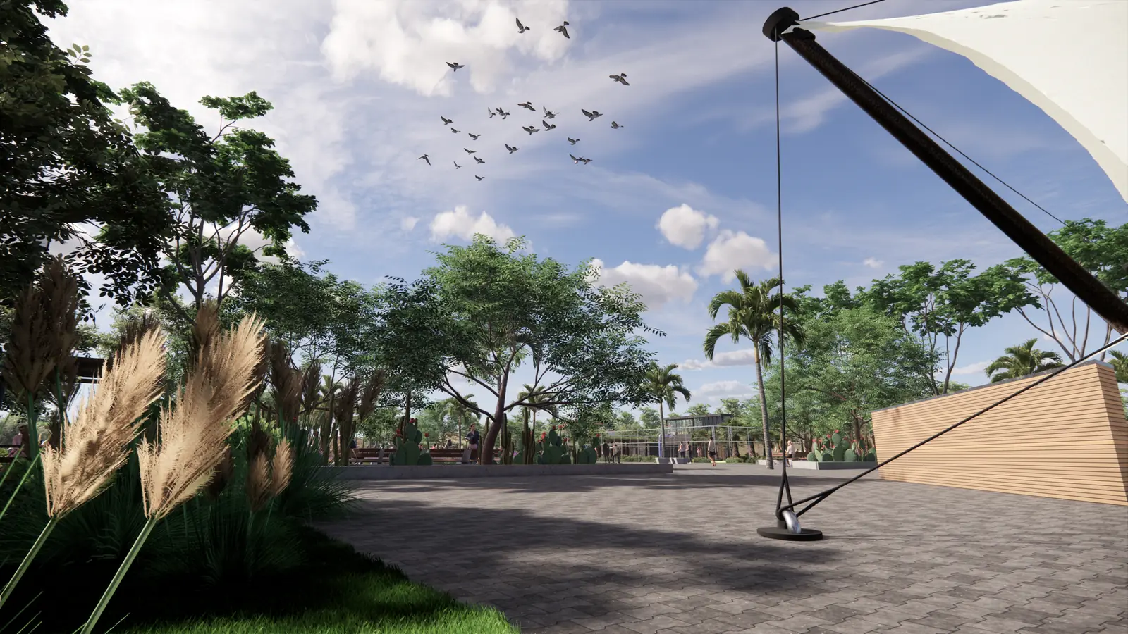 Bellflower Park — Adelanto Neighborhood Park 2023 Feb 24 - Render View 18