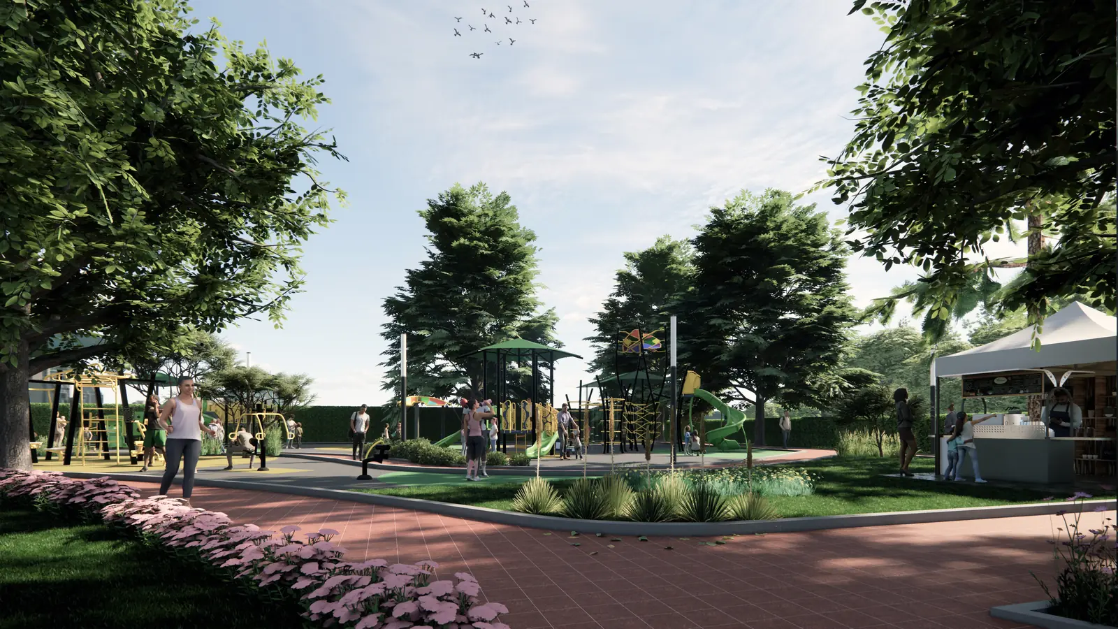 Keller Park Remodeling — Keller Park - Accepted Design - Hero