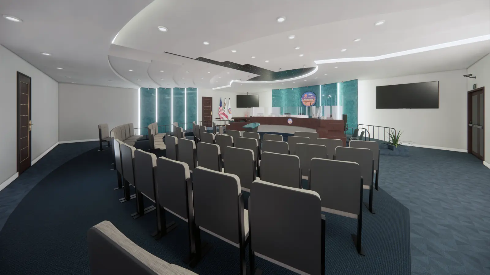 City of Adelanto Council Chamber Remodel — City Hall Chamber - View 6