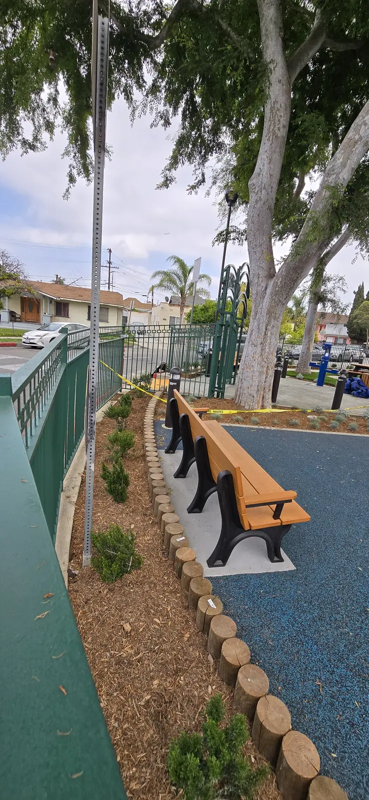 Chesley Park Roundabout / Public Realm Improvements — 20250423_160624