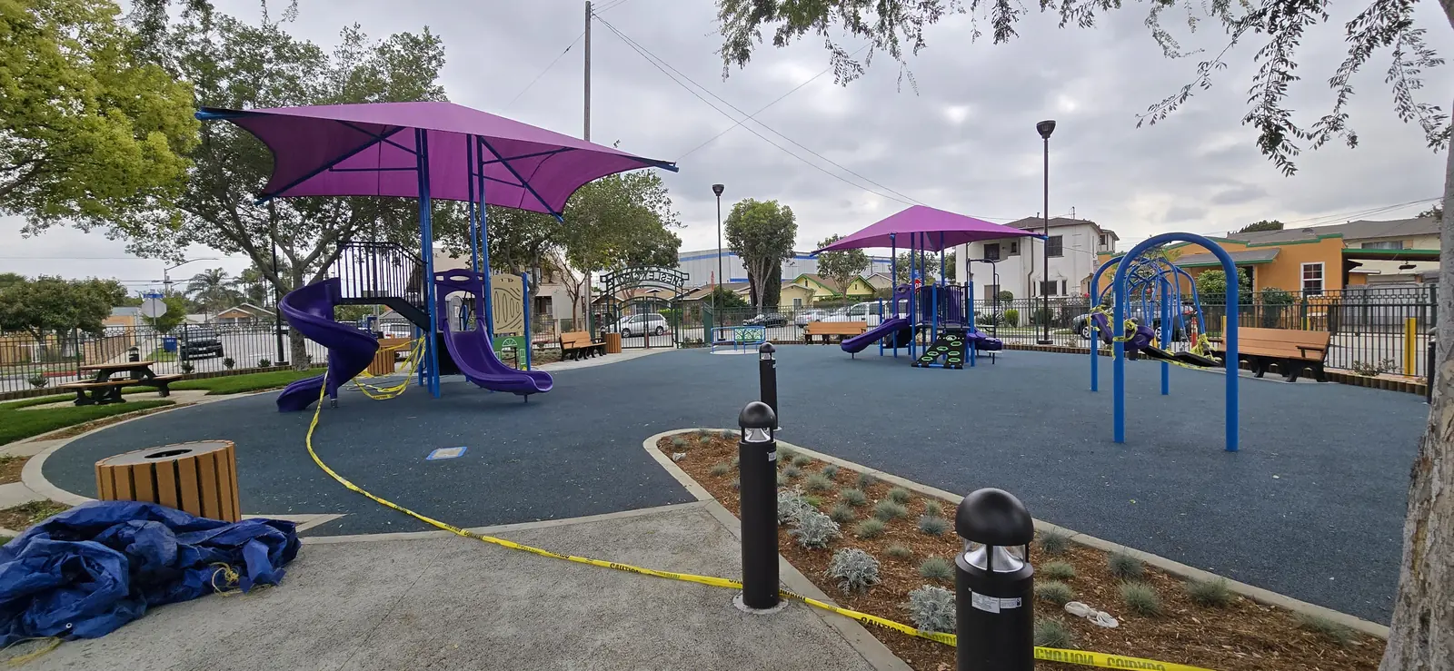 Chesley Park Roundabout / Public Realm Improvements — 20250423_160354