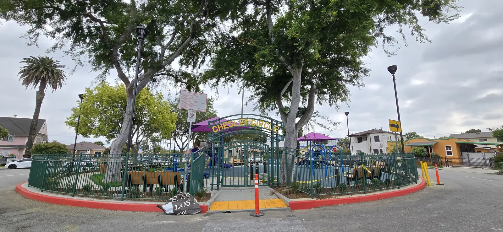 Chesley Park Roundabout / Public Realm Improvements — 20250423_160311