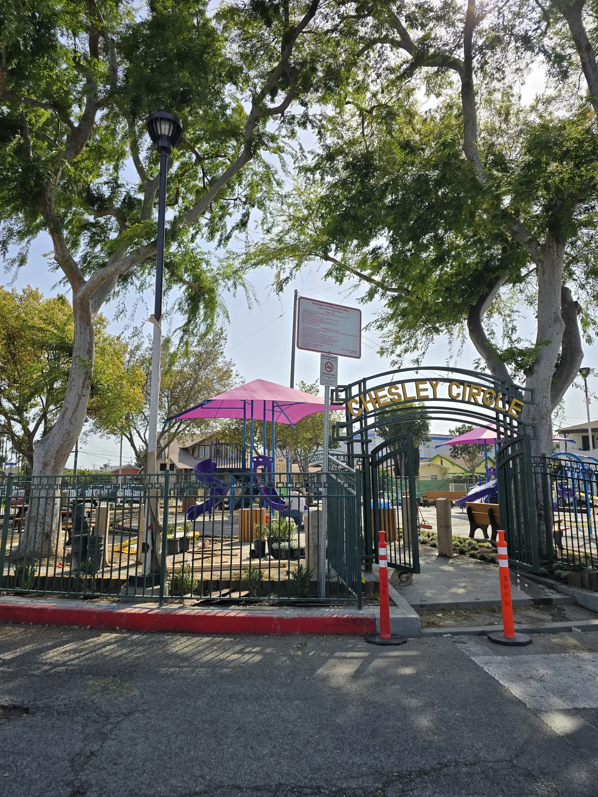 Chesley Park Roundabout / Public Realm Improvements — 20250328_152727