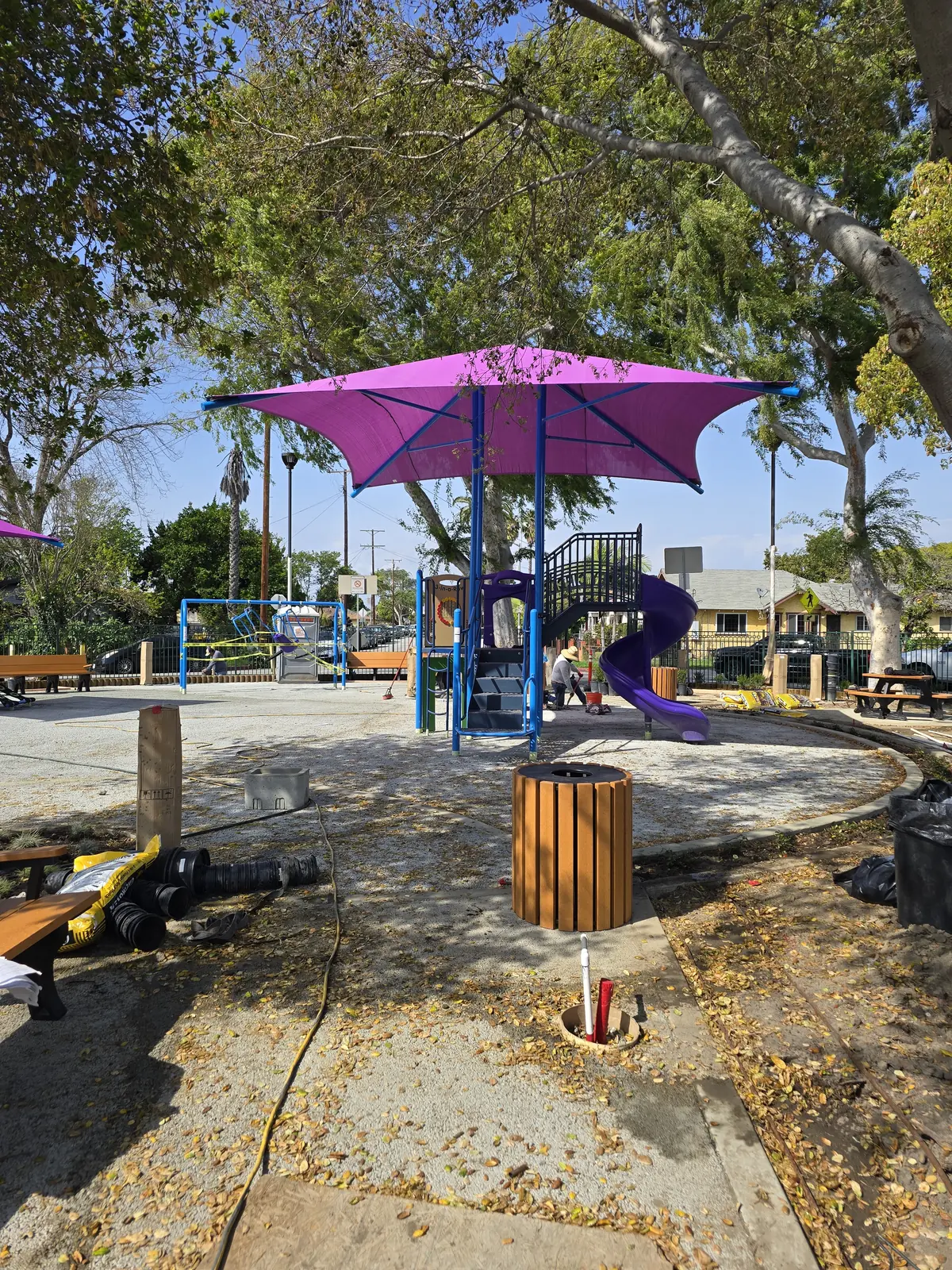 Chesley Park Roundabout / Public Realm Improvements — 20250328_152600