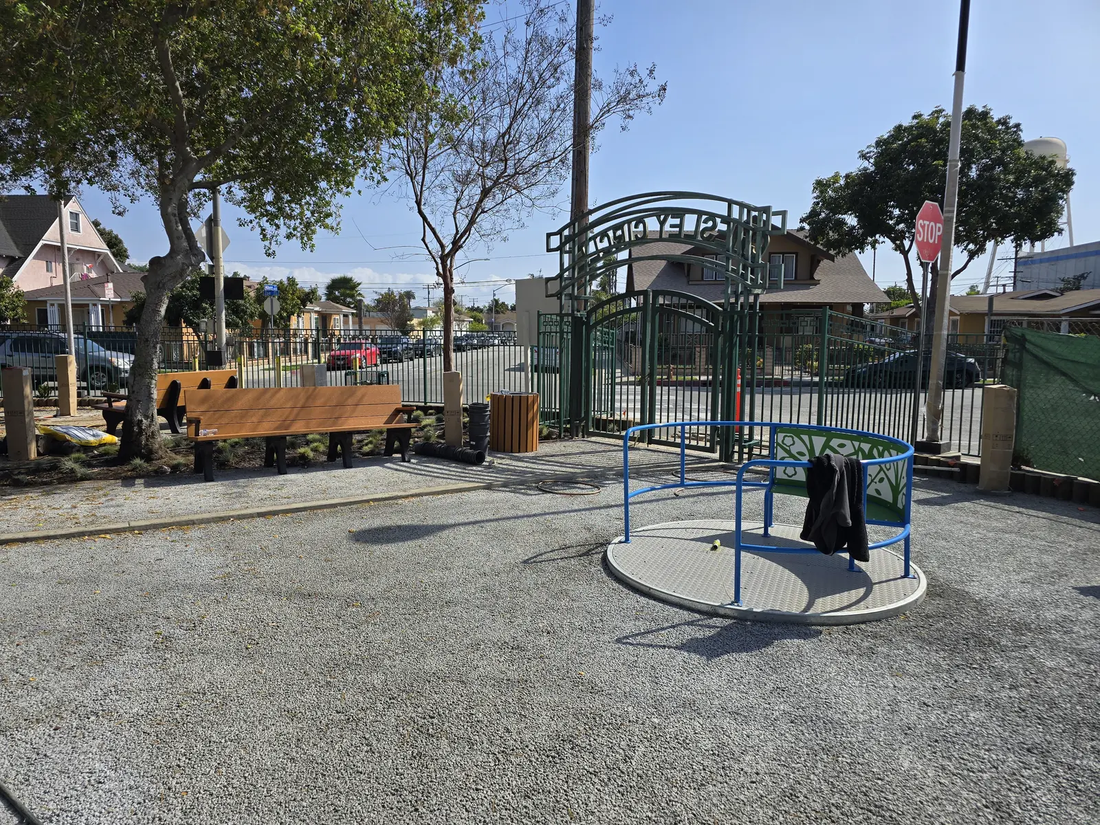 Chesley Park Roundabout / Public Realm Improvements — 20250328_152502