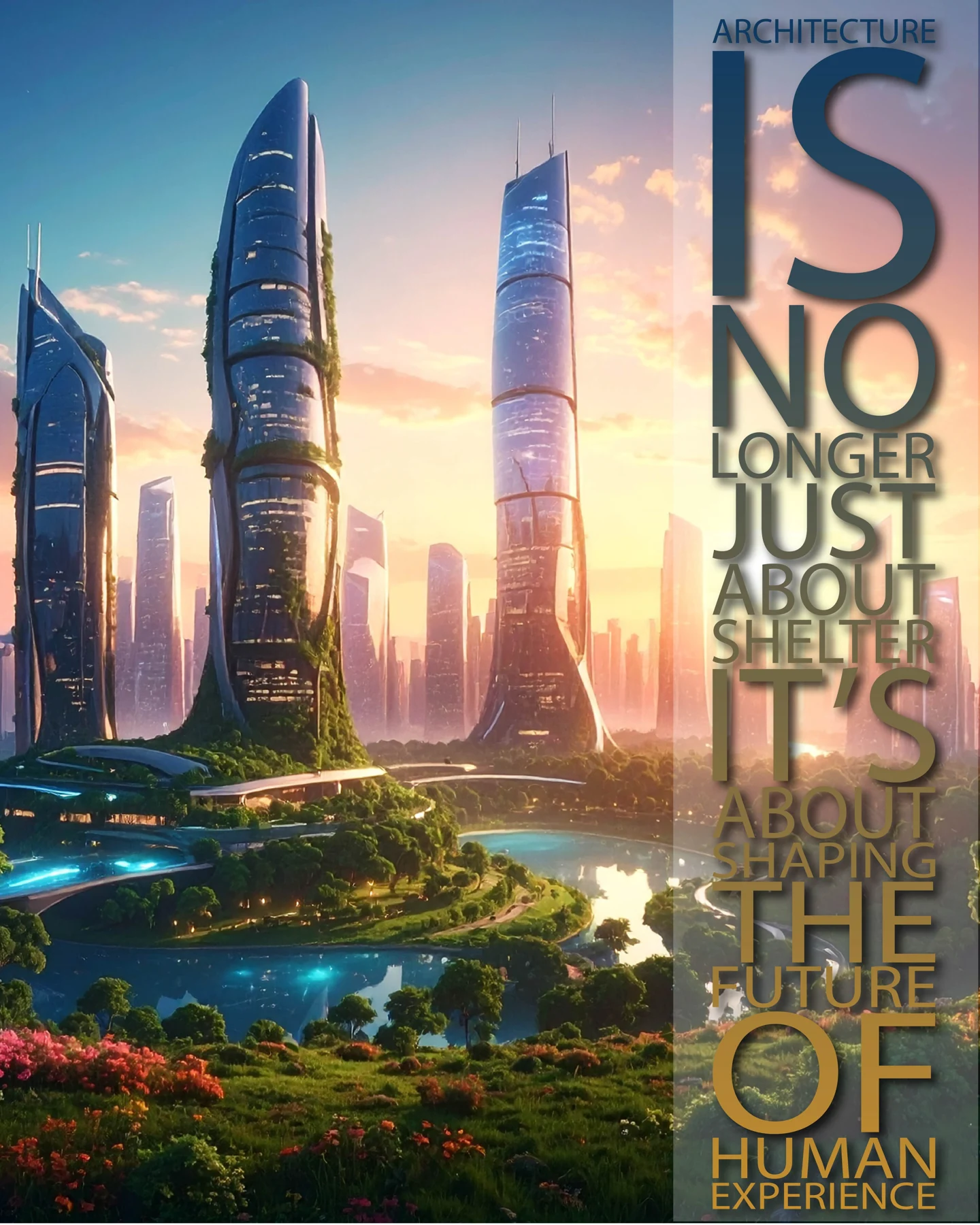 Future of Architecture editorial illustration