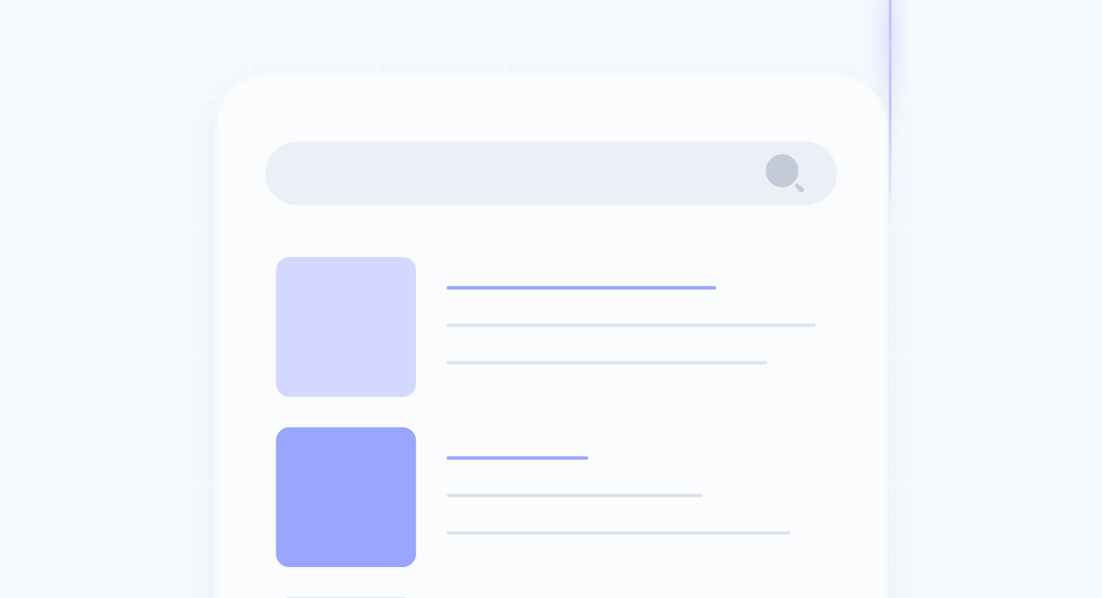Finding answers through our search feature