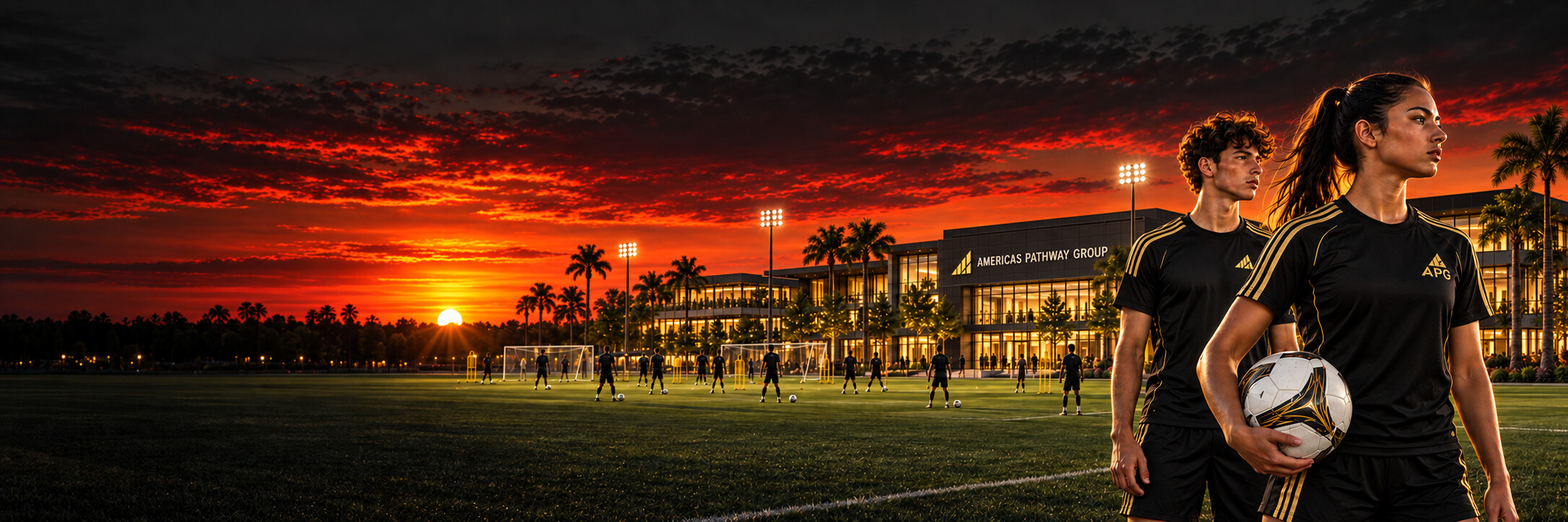 APG soccer development atmosphere