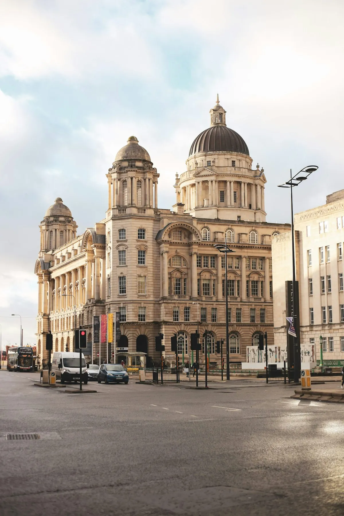Liverpool's waterfront and port, gateway for the city's cruise and leisure visitors