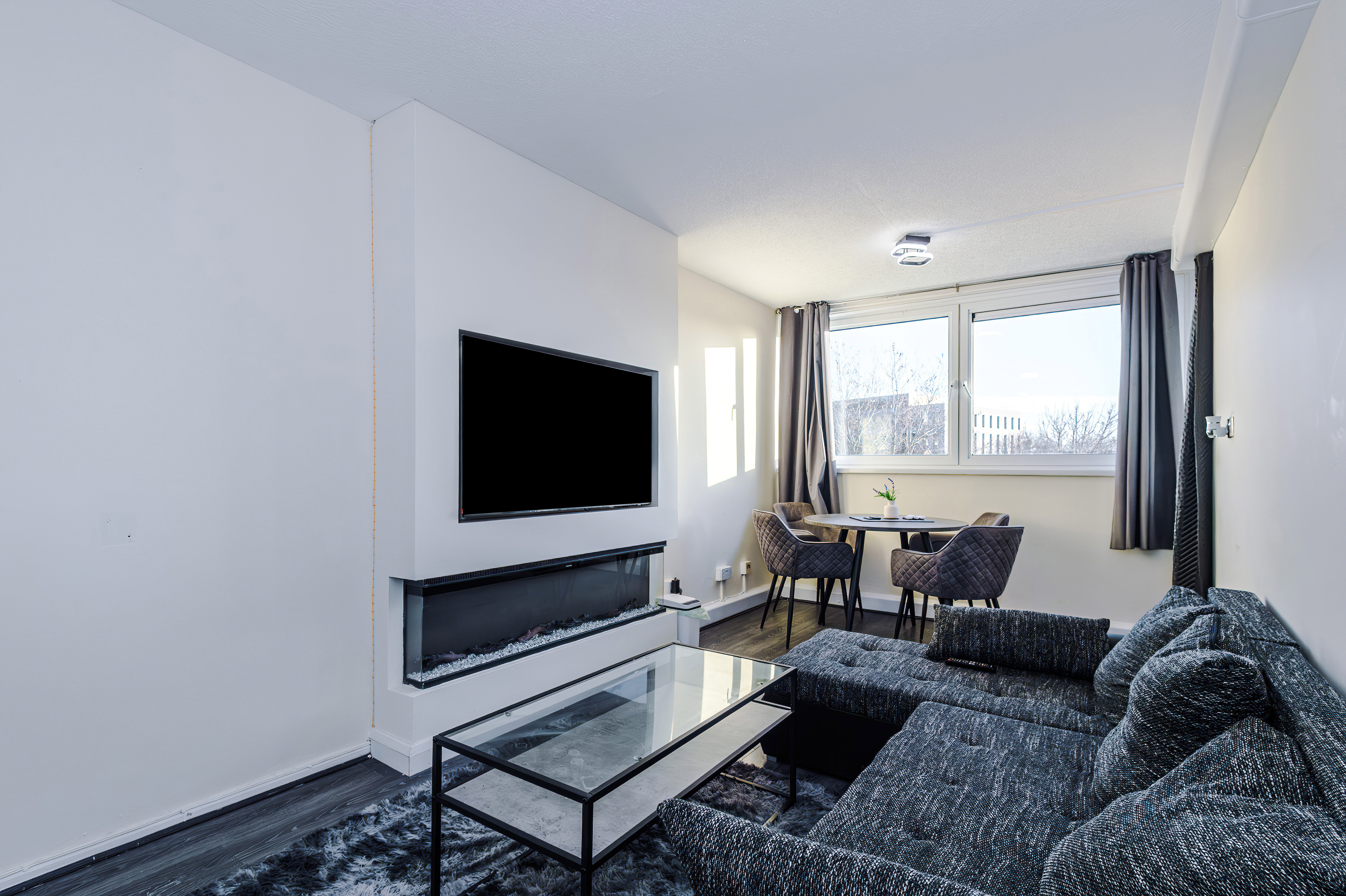 A professionally managed short-let interior, ready and secured for vetted guests
