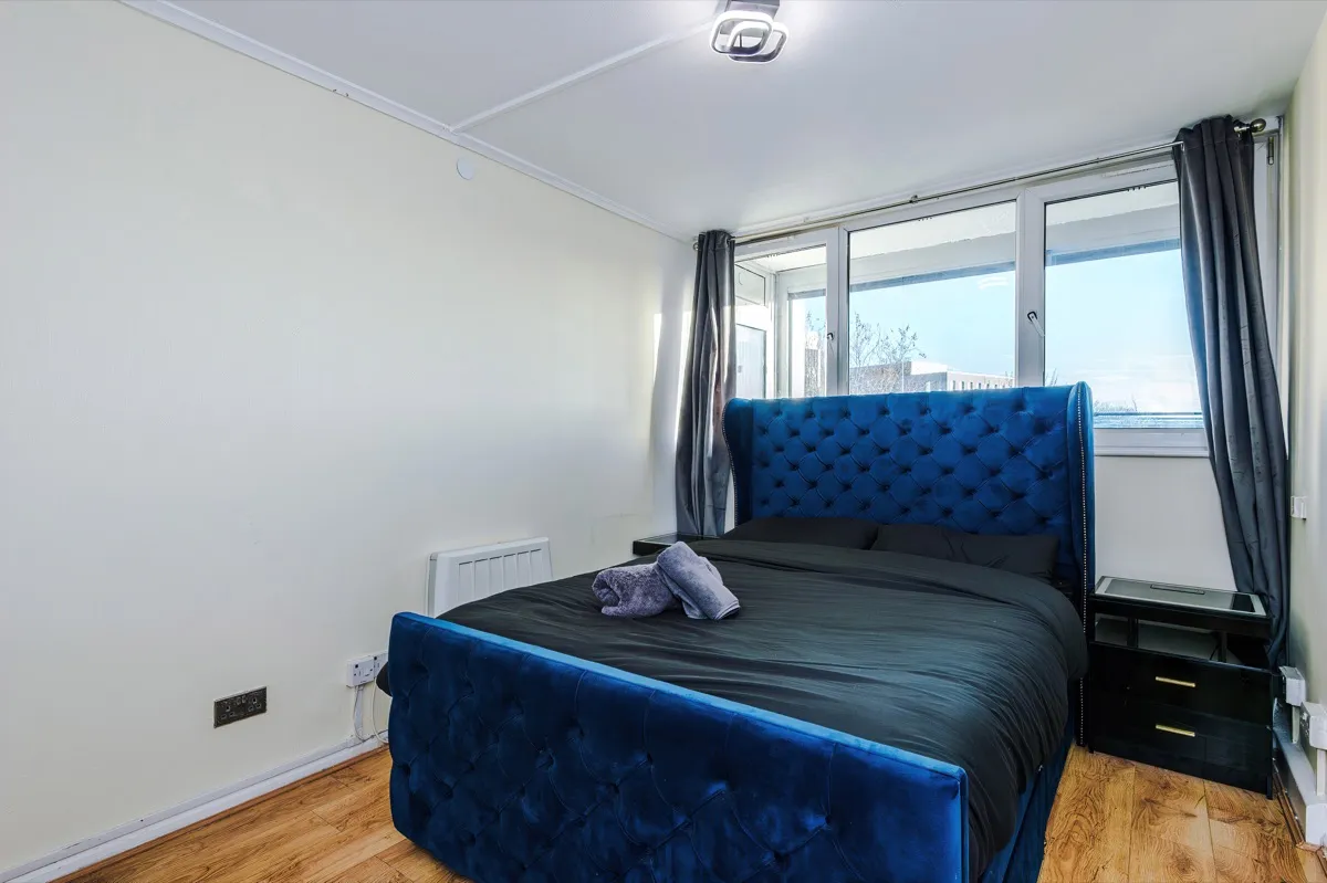 Inside 26 Fulton Court in Hulme, Manchester, photo 1