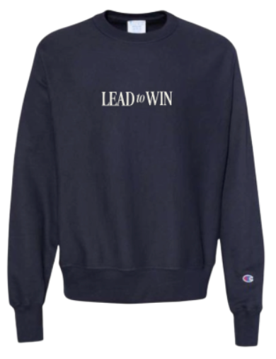 Champion Navy Blue Crewneck