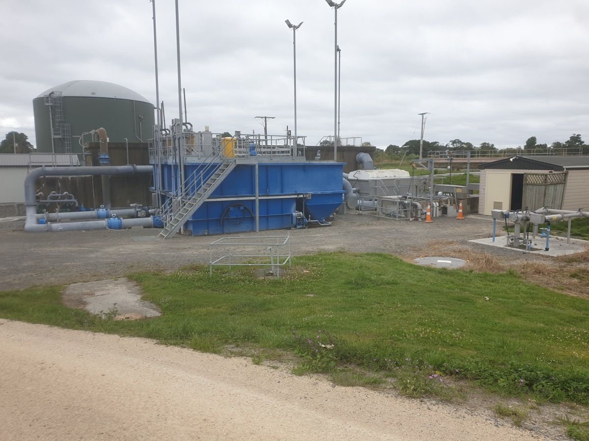 Disinfection unit at a council plant