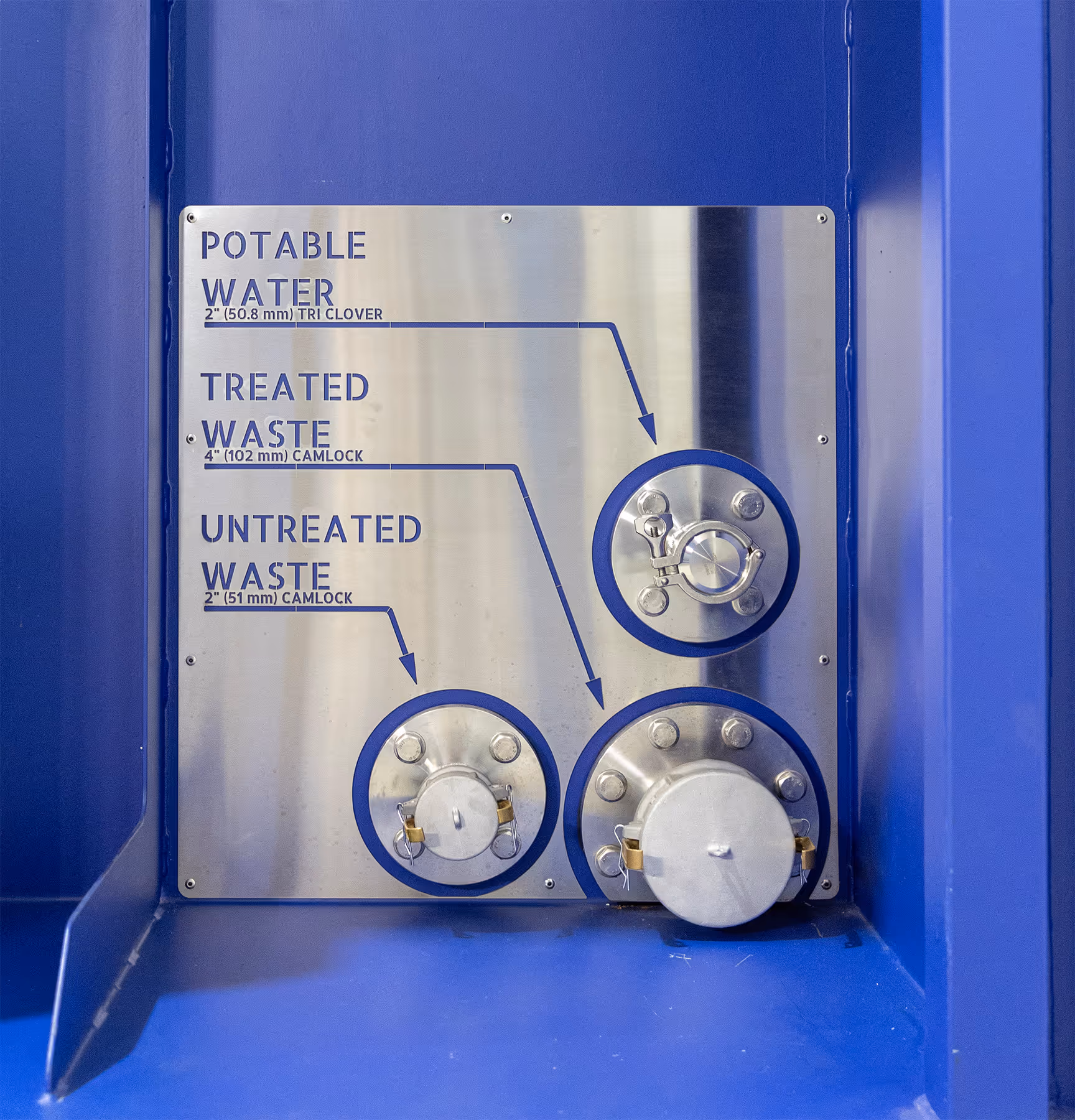 NovoLabs disinfection system in operation at a treatment site