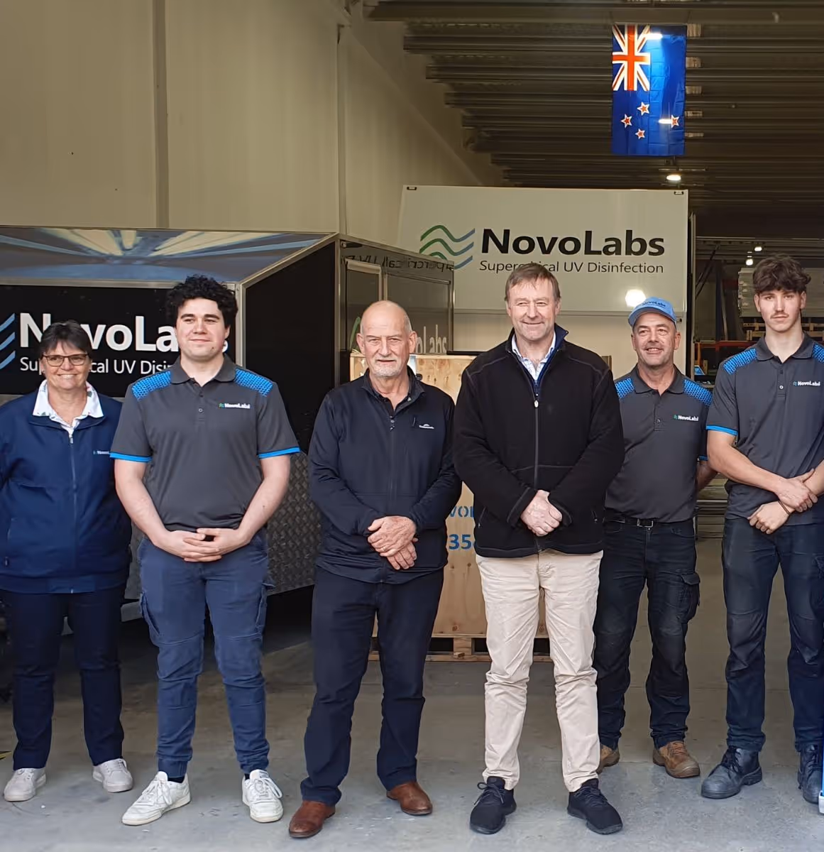 NovoLabs team at the Palmerston North workshop
