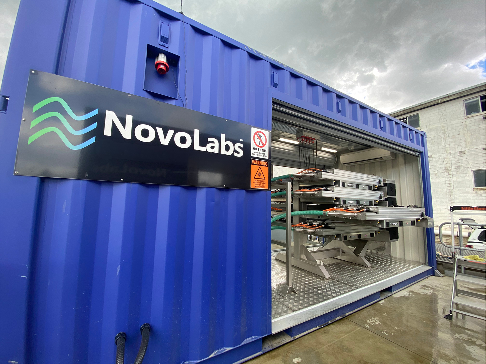 Industrial liquid treatment application