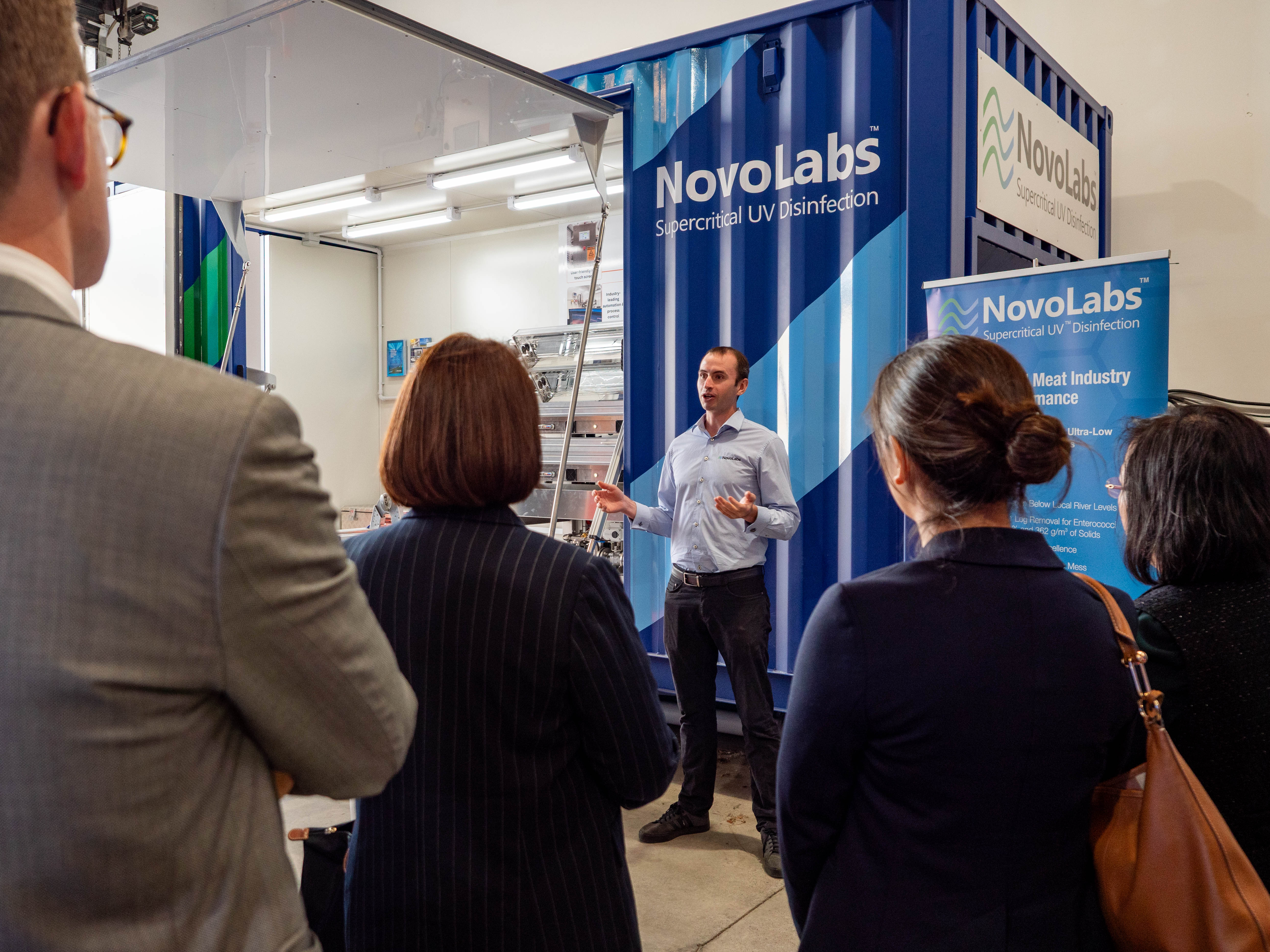 NovoLabs chief executive on site