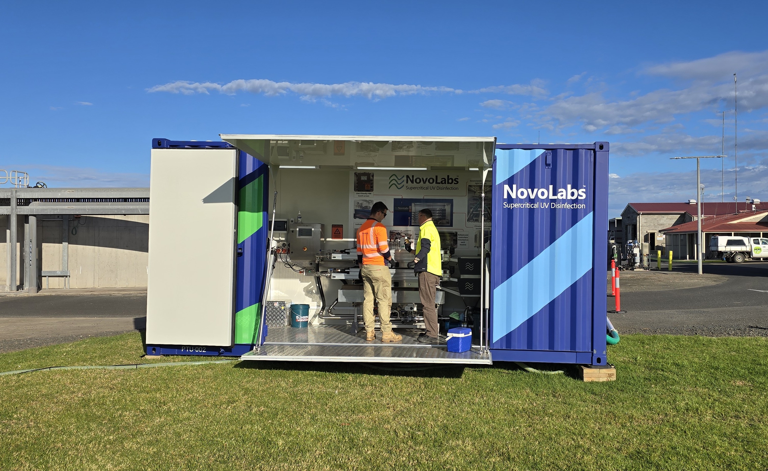 Pilot unit installed on site