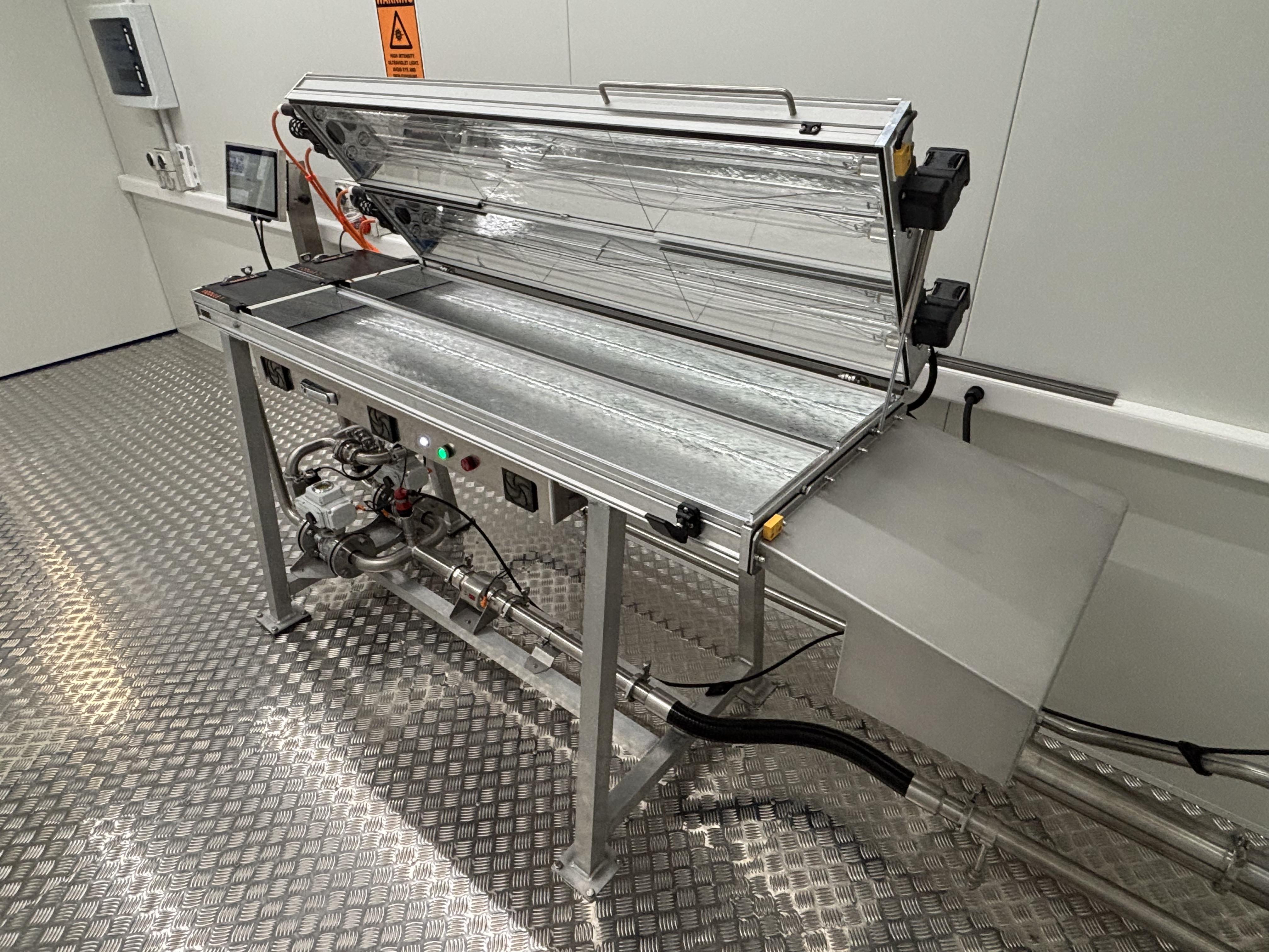 Disinfection modules installed on site