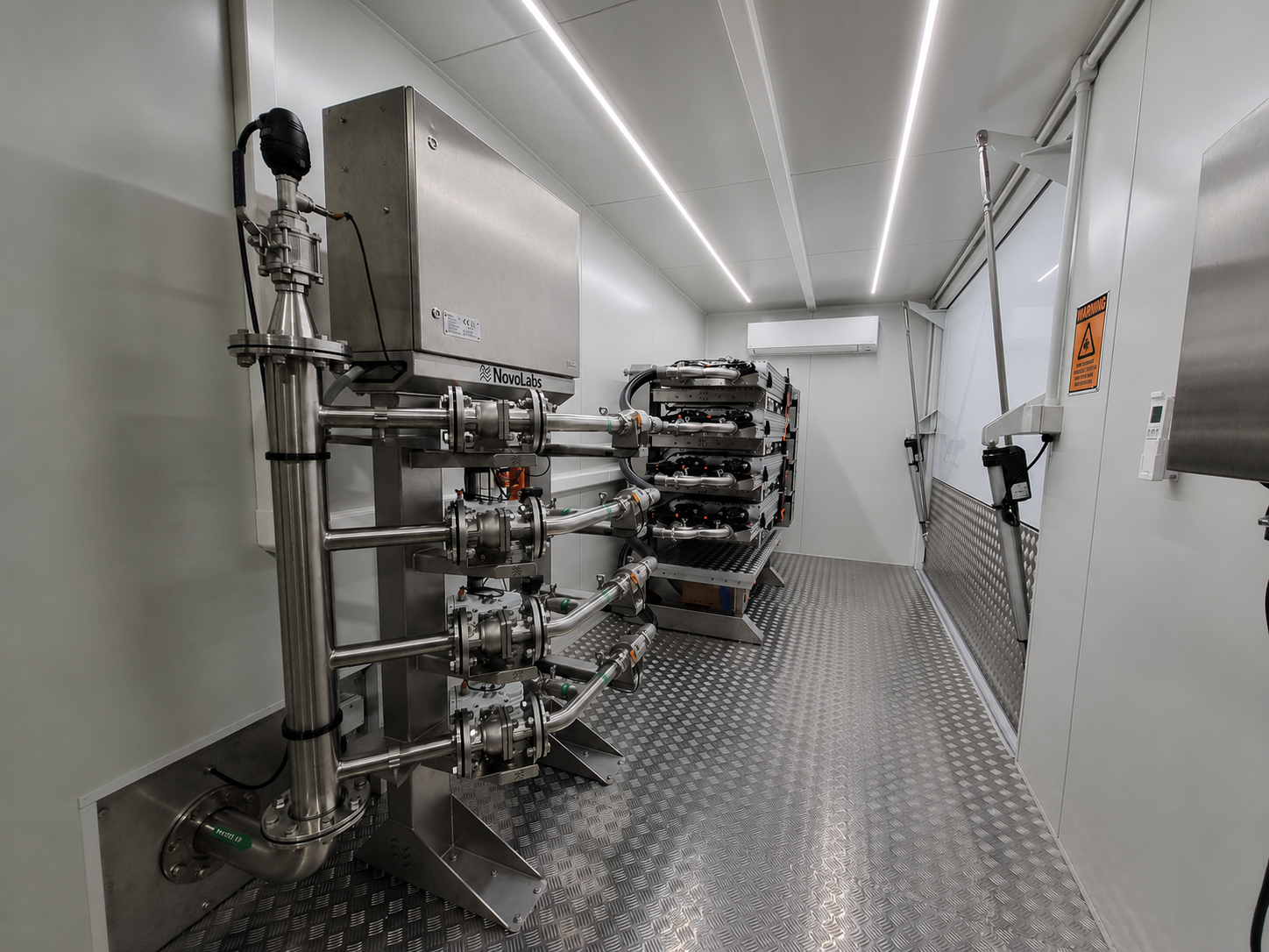 Disinfection system installed at the Kilcoy site