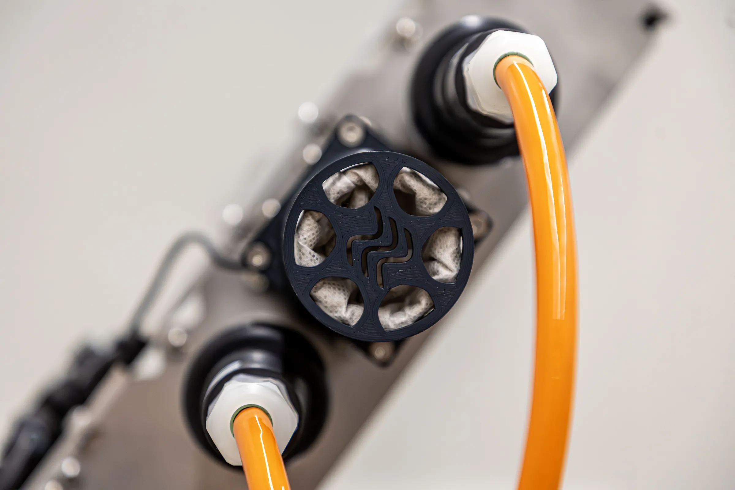 Lamp temperature management inside a disinfection module