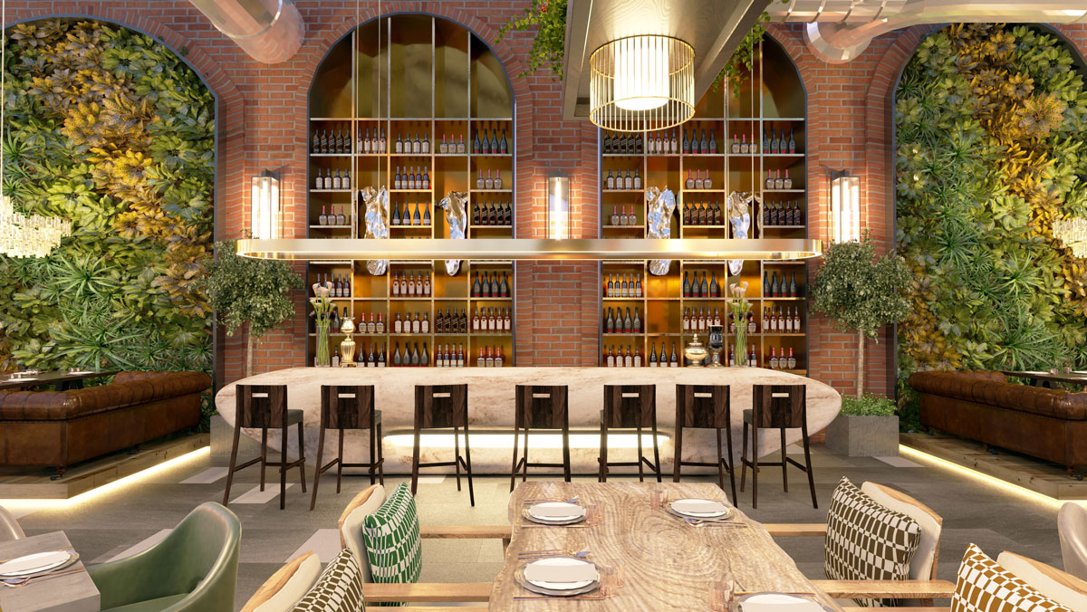 Restaurant renovation