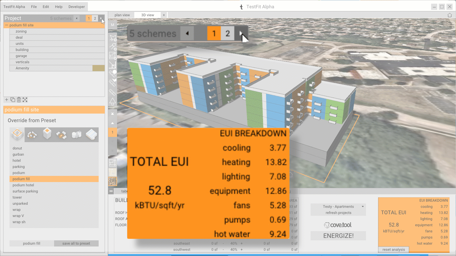 TestFit: AI for architects site planning