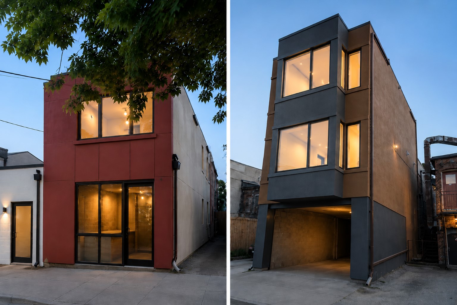 912 Danforth Ave mixed-use multiplex renovation and addition project in Toronto