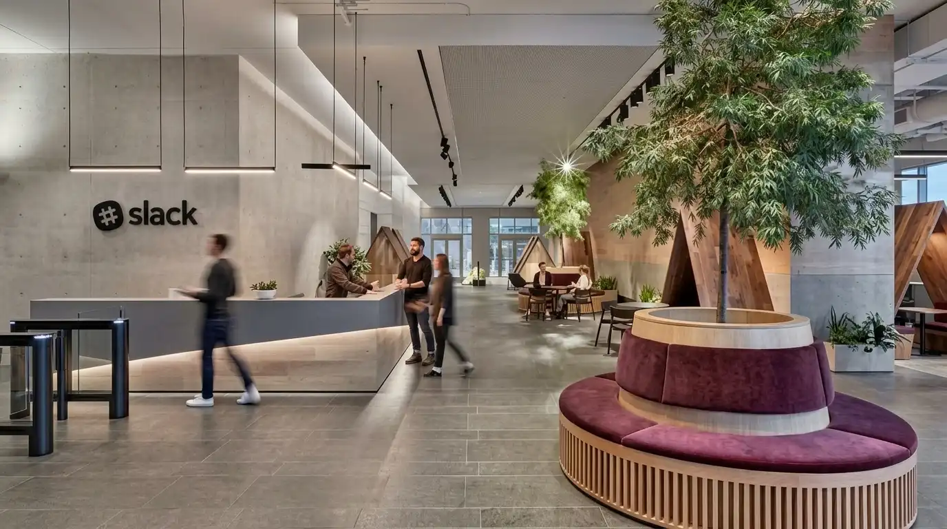 Slack's 2018 San Francisco Headquarters