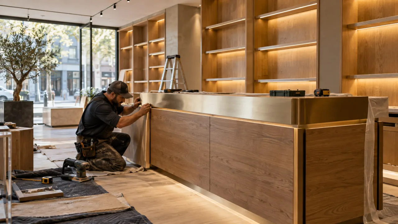 Finishes, Millwork and Retail Fixturing