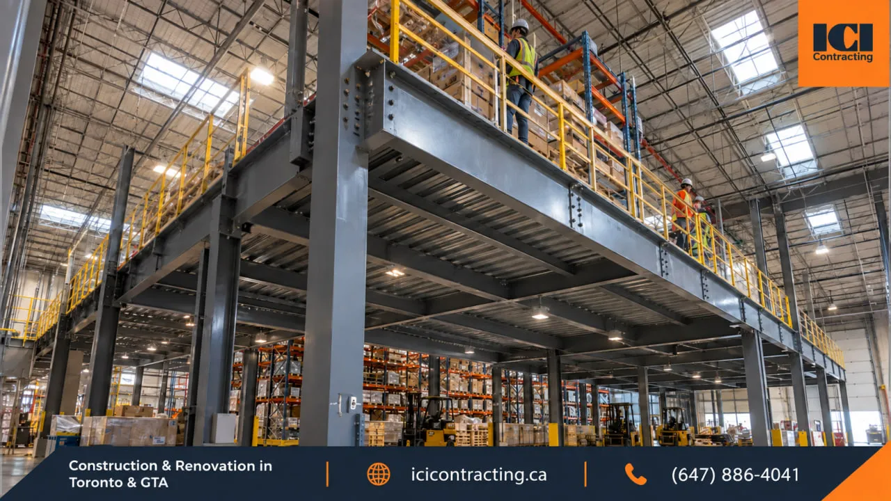 Warehouse Mezzanine Construction GTA Guide: Permits, Structural Loads & Ontario Code
