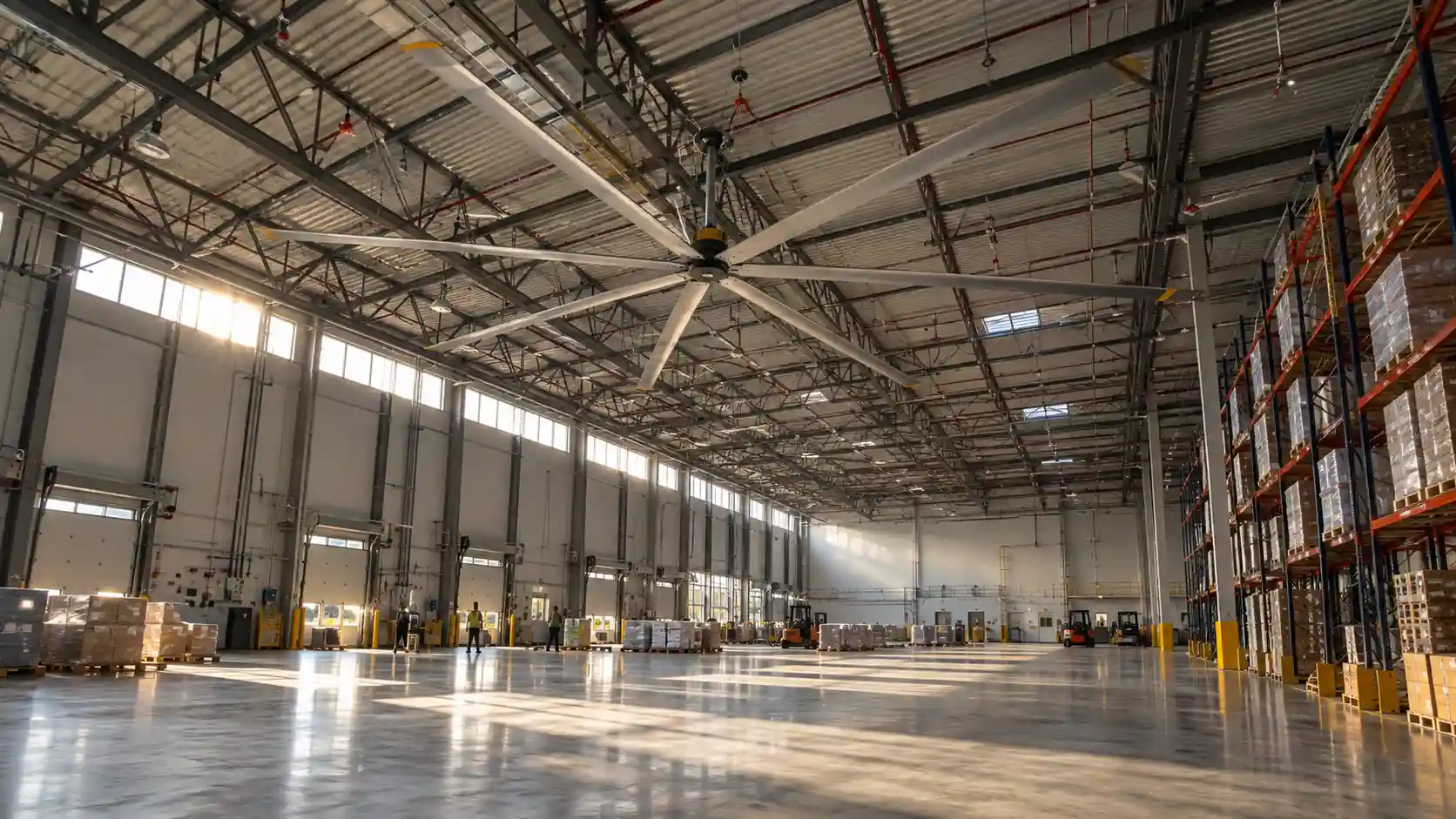 HVLS Fans and Other Ceiling Utilities