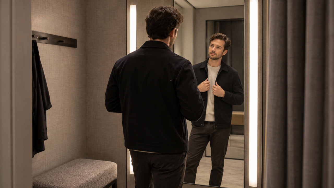 Fitting Rooms.