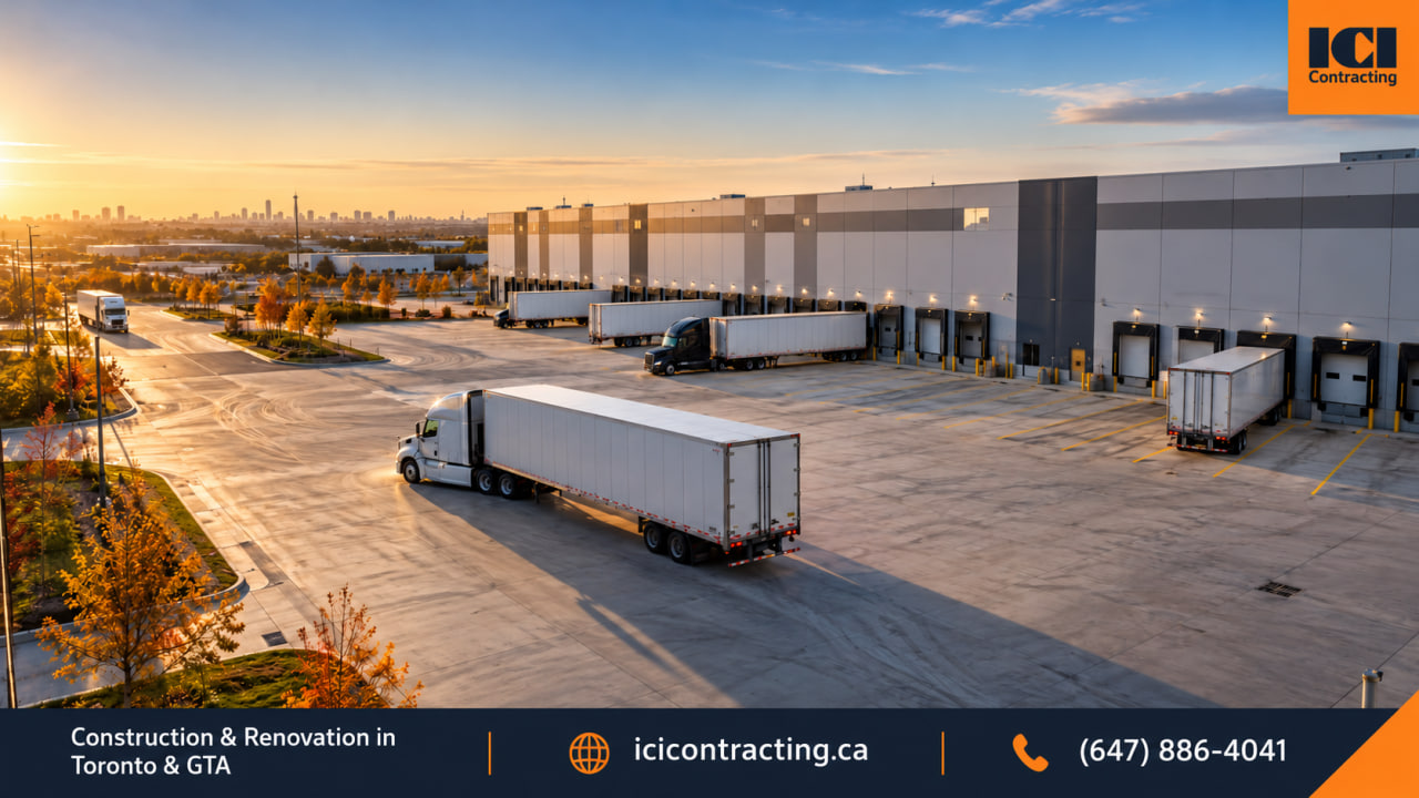 Warehouse Design Toronto: Loading Dock Aprons, Truck Courts & Ontario Requirements