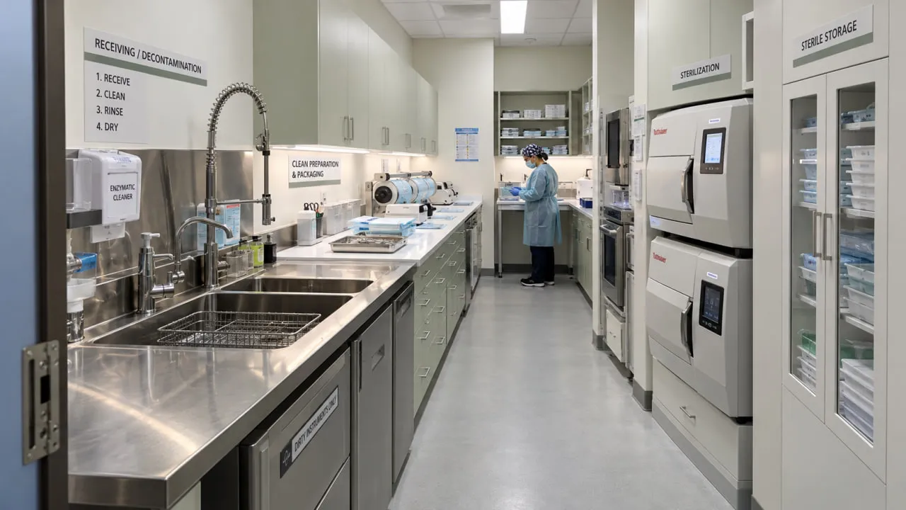 IPAC Should Influence the Reprocessing Area Before Millwork Is Ordered