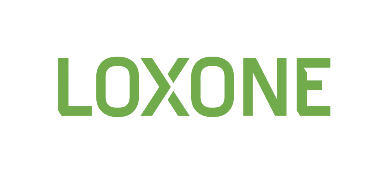 Logo Loxone — řízení chytrých budov
