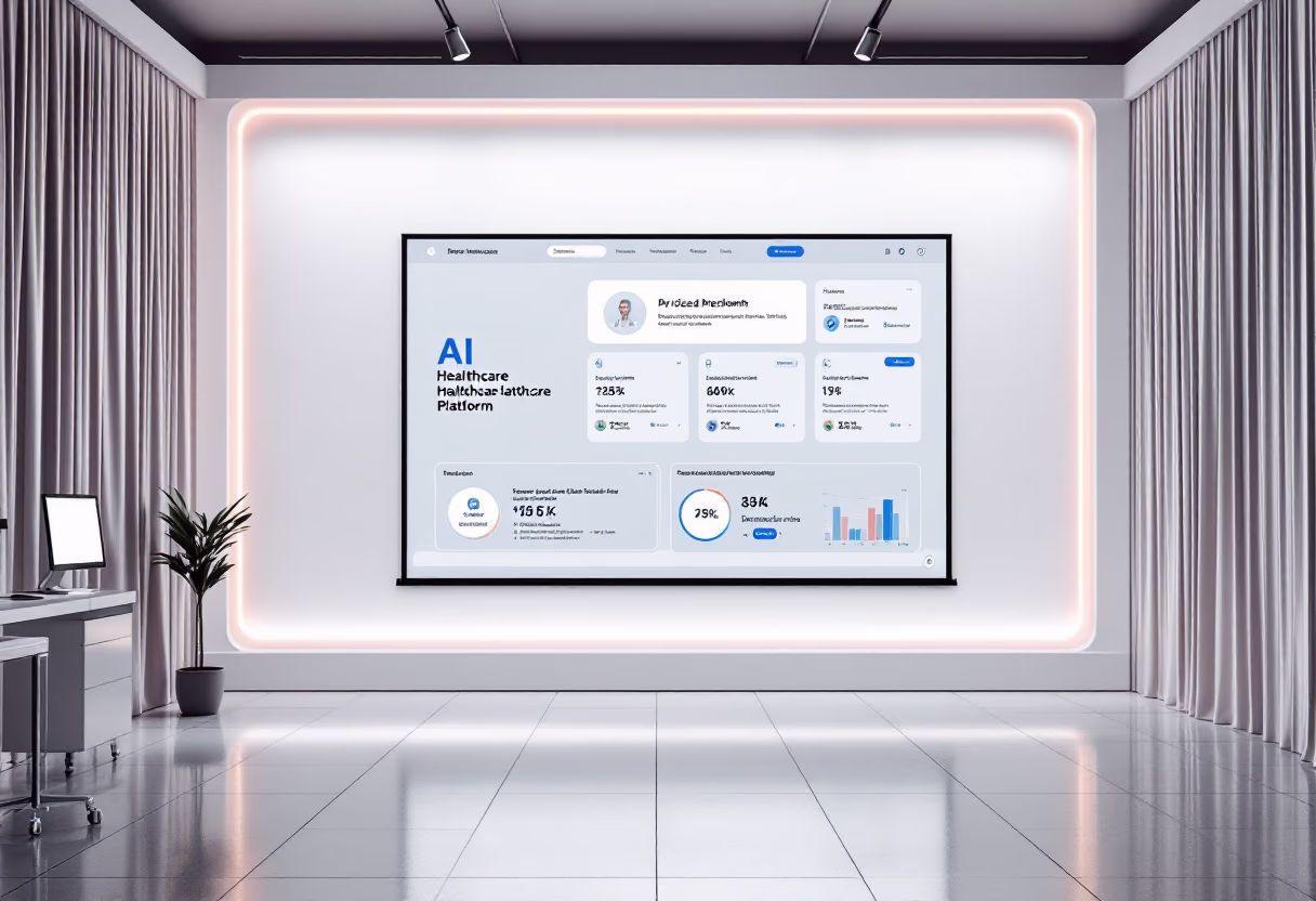 image of a team collaborating at an ai saas company