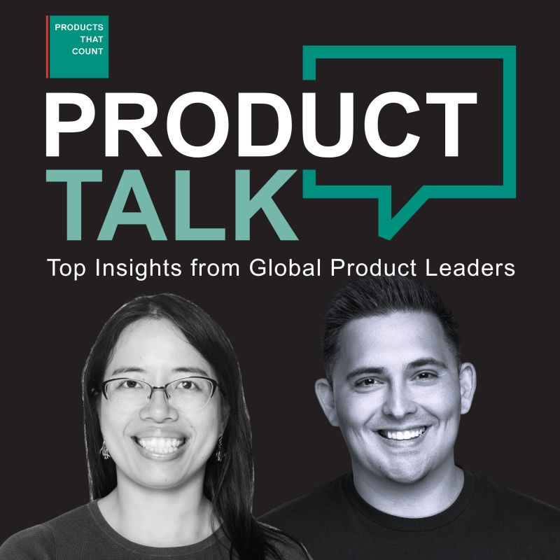 Products That Count logo in black text on a teal background with red and black vertical accent bars