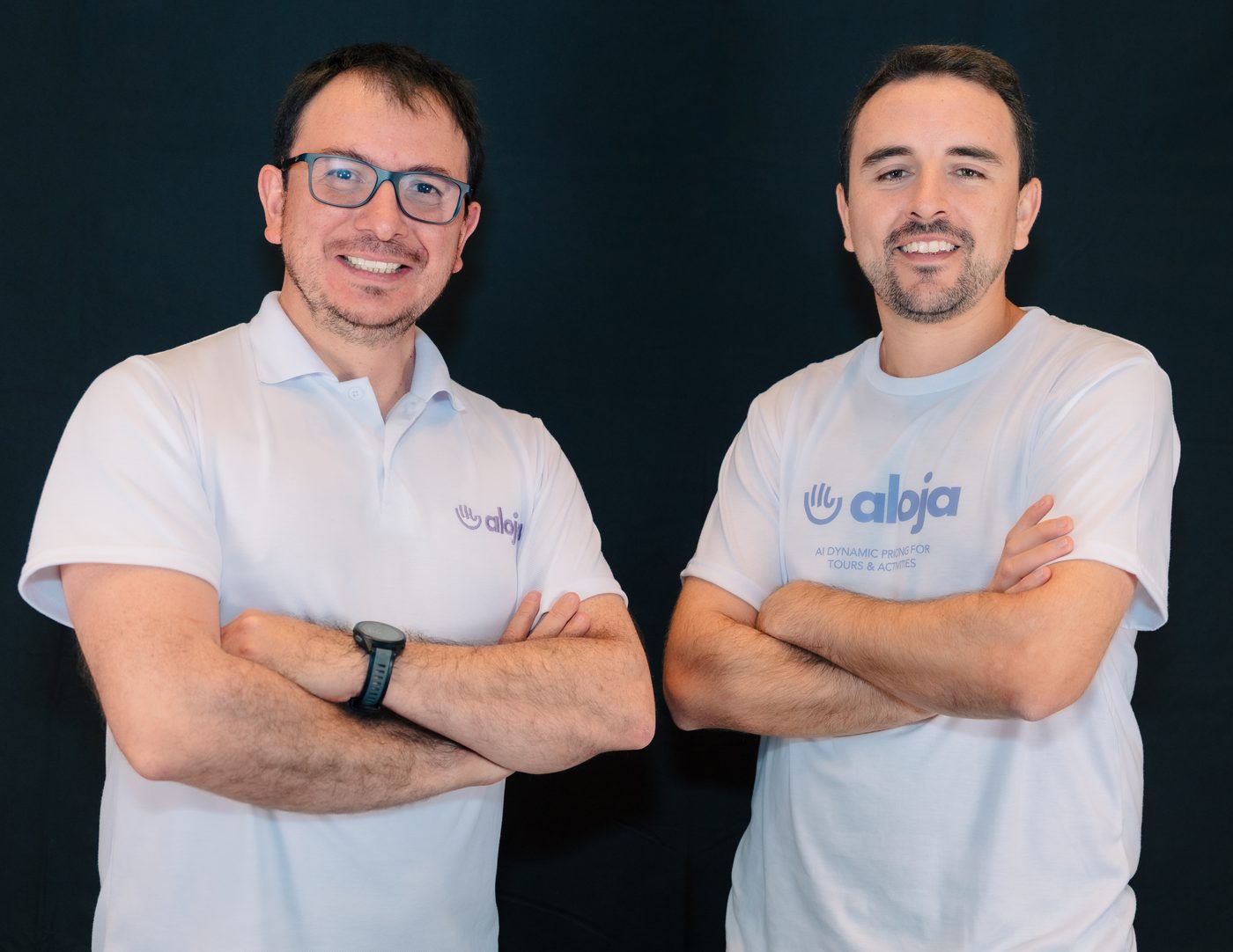 Daniel Cabra and Daniel Pino, co-founders of Aloja