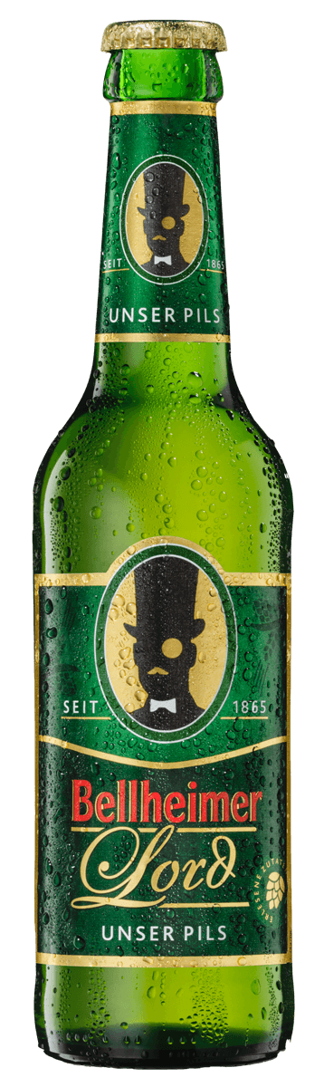 Flasche Bellheimer Lord-Pils 0,33l