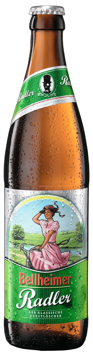 Flasche Bellheimer Radler 0,5l